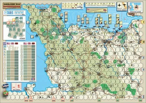 06 Map Normandy 1944